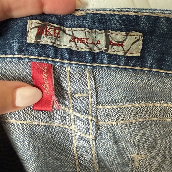 BKE Women's Boot Cut Jeans - Classic Blue - Picture 4 of 8